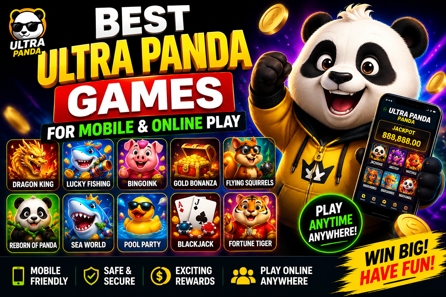 Best Ultra Panda Games for Mobile and Online Play